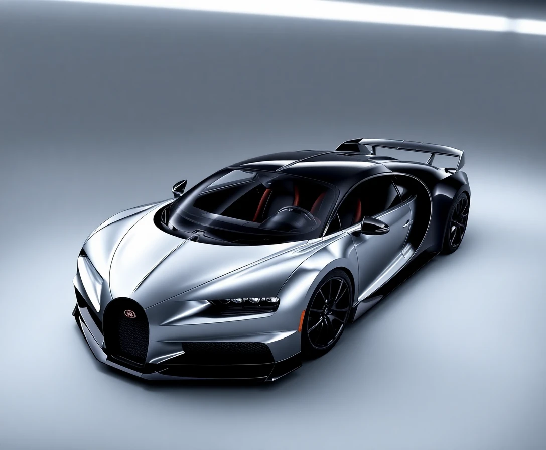 Bugatti Chiron, vue de face